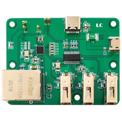 Moduł rozszerzający dla Raspberry Pi 4 i Zero W 3 x USB 2.0 1x Ethernet RJ45